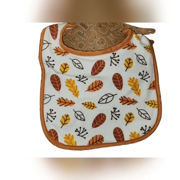Baby‎ Essentials 3 Piece Bibs and Headband Set So Thankful Thanksgiving Autumn - Picture 3 of 8